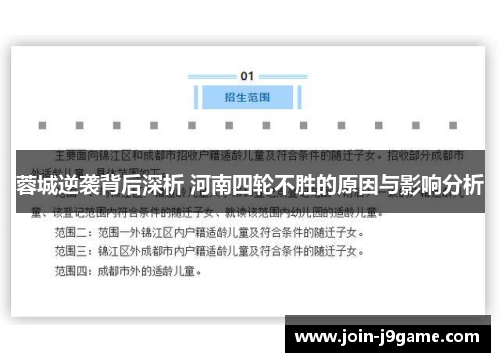 蓉城逆袭背后深析 河南四轮不胜的原因与影响分析 蓉城逆袭背后深析 河南四轮不胜的原因与影响分析